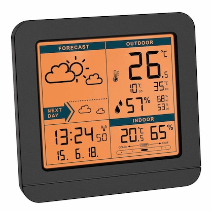 Artikelbild 2 für TFA® SKY 35.1152 Wetterstation schwarz, Artikelnummer 364913