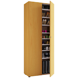 Artikelbild 1 für VCM my home Schuhschrank Vandol I, 913072 buche 8 Fachböden 71,0 x 37,0 x 180,0 cm, Artikelnummer 387725