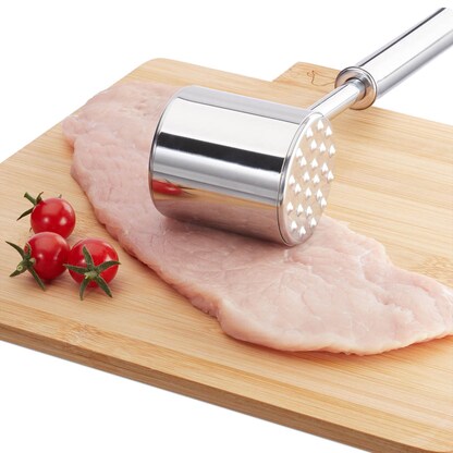 Artikelbild 4 für relaxdays Fleischklopfer silber, Artikelnummer 471969