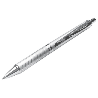 Artikelbild 10 für Pentel EnerGel BL407 Gelschreiber silber 0,35 mm, Schreibfarbe: schwarz, 1 St., Artikelnummer 861603