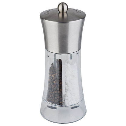 Artikelbild 2 für APS Salz- und Pfeffermühlen-Set transparent/silber, Artikelnummer 198529