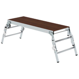 Artikelbild 1 für MUNK Arbeitsplattform 30414 höhenverstellbar silber 2x 2 Stufen, H: 73,0 cm, Artikelnummer 593758