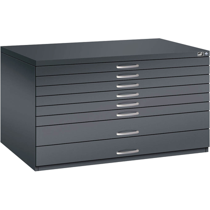 Artikelbild 3 für CP 7200 Planschrank schwarzgrau 8 Schubladen 135,0 x 96,0 x 76,0 cm, Artikelnummer 682082