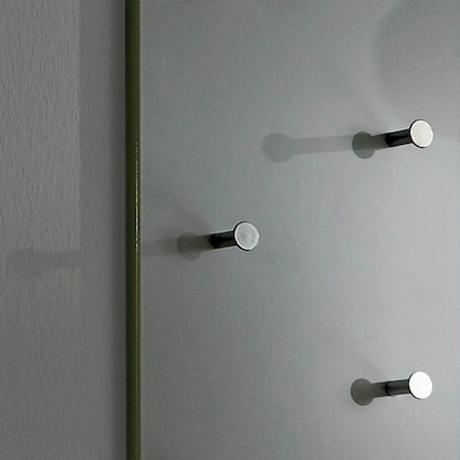 Artikelbild 2 für HAKU Möbel Wandgarderobe 42190 grau Holz 7 Haken 80,0 x 30,0 cm, Artikelnummer 552533