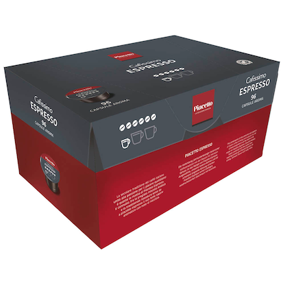Artikelbild 2 für Piacetto supremo per Cafissimo Espresso Kaffeekapseln, Arabicabohnen kräftig, 96 Portionen, Artikelnummer 242697