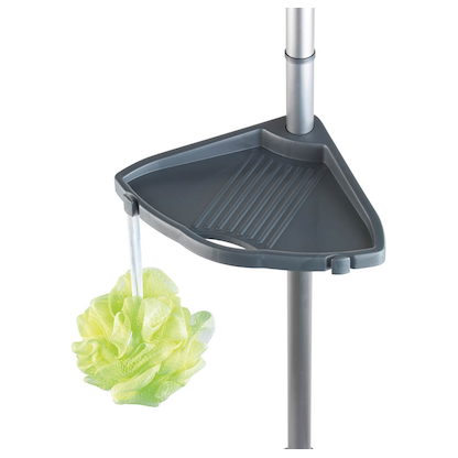 Artikelbild 3 für WENKO Teleskop-Duschregal Compact silber 26,0 x 19,5 x 78,0-275,0 cm, Artikelnummer 804282