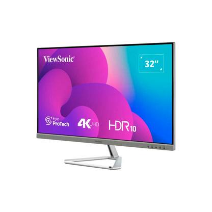 Artikelbild 3 für ViewSonic VX3276-4K-MHD Monitor 80,0 cm (31,5 Zoll) silber, Artikelnummer 123723