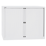 Artikelbild 1 für BISLEY Cito Rollladenschrank verkehrsweiß 2 Fachböden 120,0 x 43,0 x 103,0 cm, Artikelnummer 272233