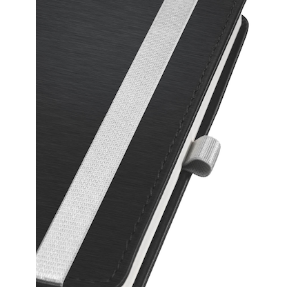 Artikelbild 7 für LEITZ Notizbuch DIN A6 kariert, satin schwarz Hardcover 160 Seiten, Artikelnummer 290135