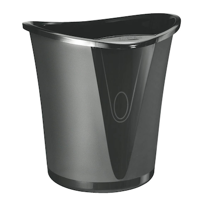 Artikelbild 2 für AKTION: LEITZ Allura Papierkorb 18,0 l schwarz mit Prämie nach Registrierung, Artikelnummer 664102