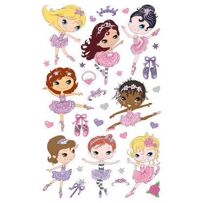 Artikelbild 5 für AVERY Zweckform Aufkleber-Set 59990 für Mädchen, 386 Etiketten, Artikelnummer 288074