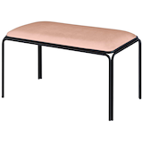 Artikelbild 1 für meet powered by PAPERFLOW Sitzbänke BISTRO BBISX2V.12 elfenbein Stoff 90,0 cm, 2 St., Artikelnummer 230119