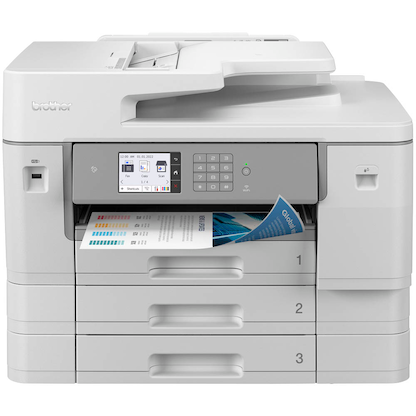 Artikelbild 2 für brother MFC-J6957DW 4 in 1 Tintenstrahl-Multifunktionsdrucker grau, Artikelnummer 684312