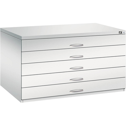 Artikelbild 3 für CP 7200 Planschrank lichtgrau 5 Schubladen 135,0 x 96,0 x 76,0 cm, Artikelnummer 681977