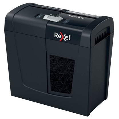 Artikelbild 6 für Rexel Secure X6 Aktenvernichter mit Partikelschnitt P-4, 4 x 40 mm, bis 6 Blatt, schwarz, Artikelnummer 437242