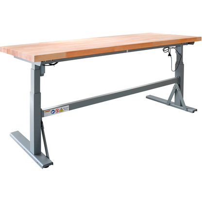 Artikelbild 2 für ADB Werkbank HEAVY staubgrau 200,0 x 75,0 x 70,0 cm, Artikelnummer 892863