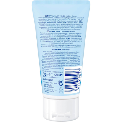 Artikelbild 4 für NIVEA BABY WIND & WETTER Babycreme 50,0 ml, Artikelnummer 580247