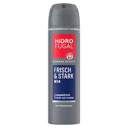 Artikelbild 10 für HIDROFUGAL MEN FRISCH & STARK Deo-Spray 150,0 ml, Artikelnummer 579357