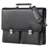 Artikelbild 1 für Alassio Aktentasche VENETO Lederimitat schwarz 47118, Artikelnummer 897207