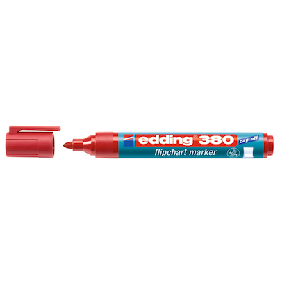 Artikelbild 5 für edding 380 Flipchart-Marker farbsortiert 1,5 - 3,0 mm, 4 St., Artikelnummer 541441