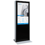 Artikelbild 1 für Showdown® Displays Digitale Infostele doppelseitig Infostele mit LED-Display, schwarz, 108,0 cm (43 Zoll), Artikelnummer 923894