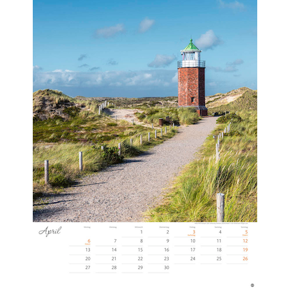 Artikelbild 5 für Heye Monats-Wandkalender Wege zum Träumen 2026, Artikelnummer 551182