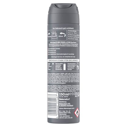 Artikelbild 2 für HIDROFUGAL MEN FRISCH & STARK Deo-Spray 150,0 ml, Artikelnummer 579357