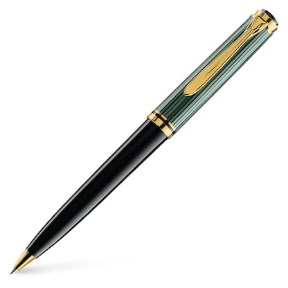 Artikelbild 23 für Pelikan Kugelschreiber Souverän K800 schwarz/grün/gold, Schreibfarbe: schwarz, 1 St., Artikelnummer 412546