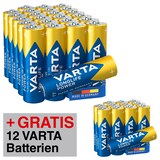 Artikelbild 1 für AKTION: VARTA Batterien LONGLIFE Power Cube Alkali-Mangan Mignon AA 1,5 V, 24 St. + GRATIS 12 VARTA Batterien LONGLIFE Power Cube Mignon AA 1,5 V, Artikelnummer 706802