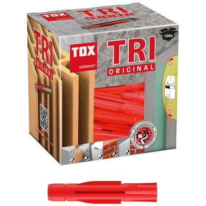 Artikelbild 21 für TOX TRI 5/31 010100021 Universaldübel Ø 5 mm x 31 mm, 100 St., Artikelnummer 559579