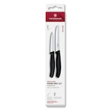 Artikelbild 1 für VICTORINOX Küchenmesser Swiss Classic silber, schwarz, 2 St., Artikelnummer 636938