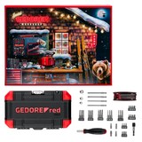 Artikelbild 1 für GEDOREred R33003151 Adventskalender Steckschlüssel-Satz ¼“, 51-tlg, Artikelnummer 718579