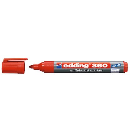 Artikelbild 5 für edding 360 Whiteboard-Marker farbsortiert 1,5 - 3,0 mm, 4 St., Artikelnummer 542985
