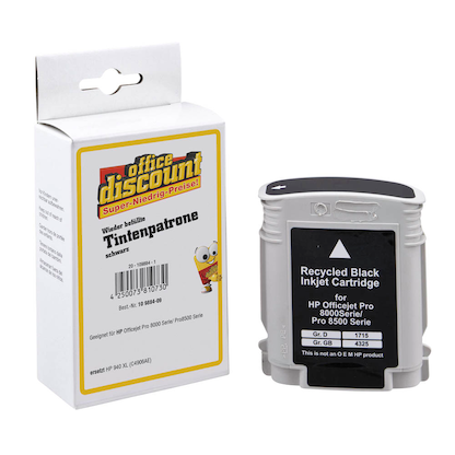 Artikelbild 24 für office discount schwarz Druckerpatrone kompatibel zu HP 940XL (C4906AE), Artikelnummer 109884