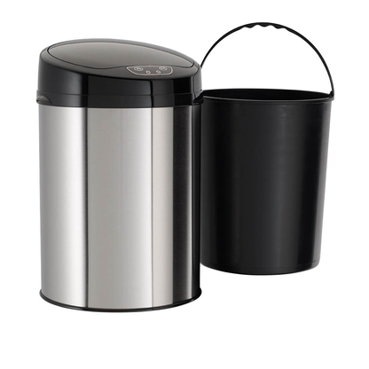 Artikelbild 2 für Echtwerk Sensor Mülleimer 9,0 l edelstahl, gebürstet, Artikelnummer 528303