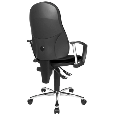 Artikelbild 3 für Topstar Bürostuhl Point 60 Plus, 8169A G20 Stoff schwarz, Gestell chrom, Artikelnummer 870014