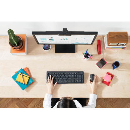 Artikelbild 5 für Logitech MK295 Tastatur-Maus-Set kabellos schwarz, Artikelnummer 489577