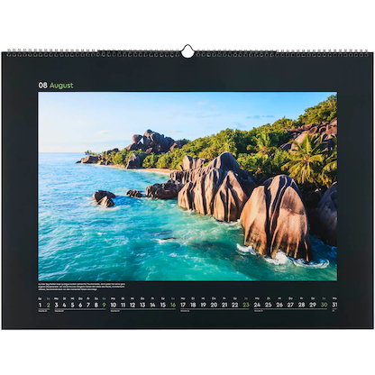 Artikelbild 9 für KUNTH Monats-Wandkalender Trauminseln 2026, Artikelnummer 575957