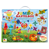 Artikelbild 1 für folia Bastelset JUMBO 107-tlg. mehrfarbig, Artikelnummer 509836