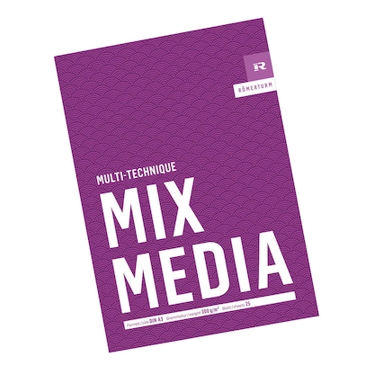 Artikelbild 3 für RÖMERTURM Zeichenblock MIX MEDIA DIN A3, Artikelnummer 660353