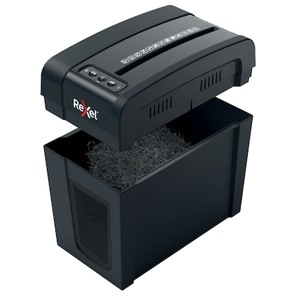 Artikelbild 8 für Rexel Secure X6-SL Aktenvernichter mit Partikelschnitt P-4, 4 x 40 mm, bis 6 Blatt, schwarz, Artikelnummer 437253