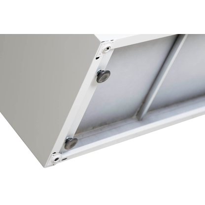 Artikelbild 4 für Gürkan Schiebetürenschrank, 100282 lichtgrau 4 Fachböden 120,0 x 45,0 x 195,0 cm, Artikelnummer 563142