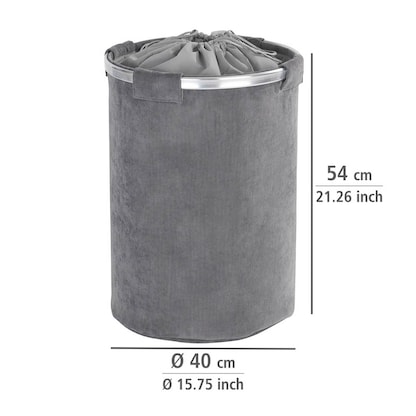 Artikelbild 4 für WENKO Wäschekorb Cordoba grau, Artikelnummer 529121