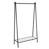Artikelbild 1 für SONGMICS Kleiderständer HSR23BK schwarz Metall 92,5 x 153,0 cm, Artikelnummer 290548
