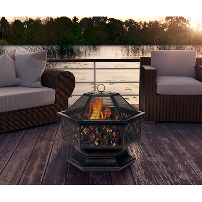 Artikelbild 2 für tepro Feuerkorb Farview schwarz, Artikelnummer 327548