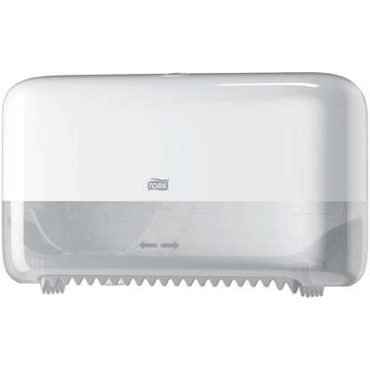 Artikelbild 2 für TORK Toilettenpapierspender Elevation T7 558040 weiß Kunststoff, Artikelnummer 110474