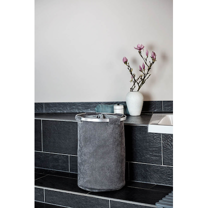 Artikelbild 5 für WENKO Wäschekorb Cordoba grau, Artikelnummer 529121