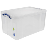Artikelbild 1 für Really Useful Box Aufbewahrungsbox 84,0 l transparent 71,0 x 44,0 x 38,0 cm, Artikelnummer 404301