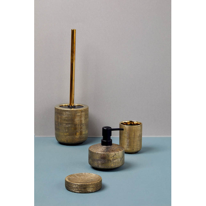 Artikelbild 2 für WENKO Badaccessoires-Set Rivara gold, Artikelnummer 808367