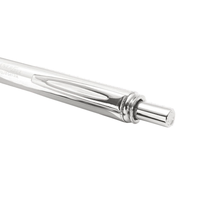 Artikelbild 4 für Pentel EnerGel BL407 Gelschreiber silber 0,35 mm, Schreibfarbe: schwarz, 1 St., Artikelnummer 861603